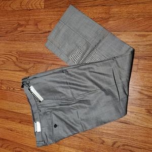 Mens Light Grey Slim fit dress pants